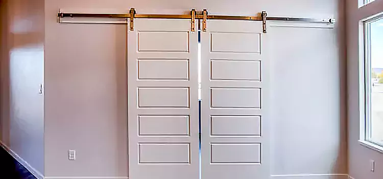 Glass Barn Door with Installation Hardware Kit Cumberland